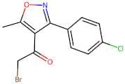 2-Bromo-1-[3-(4-chloro-phenyl)-5-methyl-isoxazol-4-yl]-ethanone