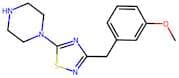 1-[3-(3-Methoxy-benzyl)-[1,2,4]thiadiazol-5-yl]-piperazine