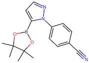 4-[5-(4,4,5,5-Tetramethyl-[1,3,2]dioxaborolan-2-yl)-pyrazol-1-yl]-benzonitrile