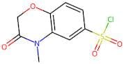 4-Methyl-3-oxo-3,4-dihydro-2H-benzo[1,4]oxazine-6-sulfonyl chloride