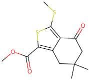 6,6-Dimethyl-3-methylsulfanyl-4-oxo-4,5,6,7-tetrahydro-benzo[c]thiophene-1-carboxylic acid methyl …