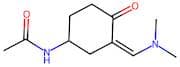 N-{3-[1-Dimethylamino-meth-(E)-ylidene]-4-oxo-cyclohexyl}-acetamide