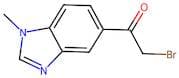 2-Bromo-1-(1-methyl-1H-benzoimidazol-5-yl)-ethanone
