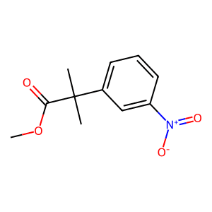 2-Methyl-2-(3-nitro-phenyl)-propionic acid methyl ester