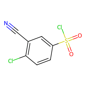 4-Chloro-3-cyano-benzenesulfonyl chloride