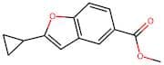 2-Cyclopropyl-benzofuran-5-carboxylic acid methyl ester