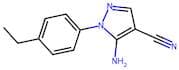 5-Amino-1-(4-ethyl-phenyl)-1H-pyrazole-4-carbonitrile