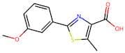 2-(3-Methoxy-phenyl)-5-methyl-thiazole-4-carboxylic acid