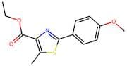 2-(4-Methoxy-phenyl)-5-methyl-thiazole-4-carboxylic acid ethyl ester