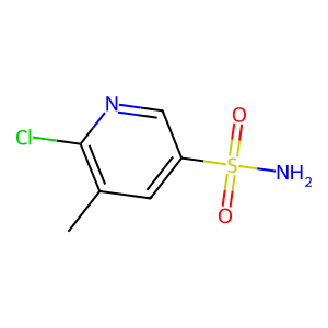 6-Chloro-5-methyl-pyridine-3-sulfonic acid amide