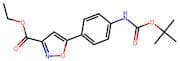 5-(4-tert-Butoxycarbonylamino-phenyl)-isoxazole-3-carboxylic acid ethyl ester