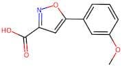 5-(3-Methoxy-phenyl)-isoxazole-3-carboxylic acid