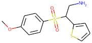 2-[(4-Methoxyphenyl)sulphonyl]-2-(2-thienyl)ethylamine