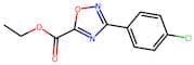 Ethyl 3-(4-chlorophenyl)-[1,2,4]oxadiazole-5-carboxylate