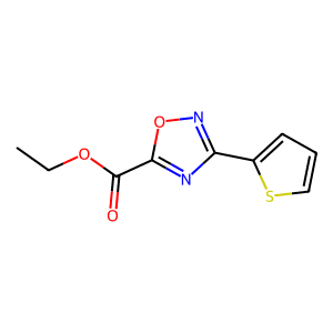 Ethyl 3-thiophen-2-yl-[1,2,4]oxadiazole-5-carboxylate