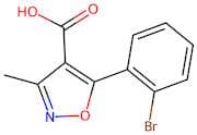 5-(2-Bromo-phenyl)-3-methyl-isoxazole-4-carboxylic acid