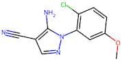 5-Amino-1-(2-chloro-5-methoxy-phenyl)-1H-pyrazole-4-carbonitrile