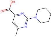 6-Methyl-2-piperidin-1-yl-pyrimidine-4-carboxylic acid