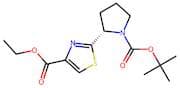 2-((S)-1-tert-Butoxycarbonyl-pyrrolidin-2-yl)-thiazole-4-carboxylic acid ethyl ester
