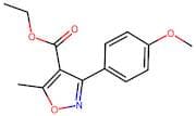 3-(4-Methoxy-phenyl)-5-methyl-isoxazole-4-carboxylic acid ethyl ester