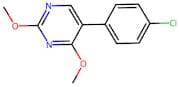 5-(4-Chloro-phenyl)-2,4-dimethoxy-pyrimidine