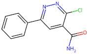 3-Chloro-6-phenyl-pyridazine-4-carboxylic acid amide
