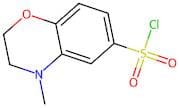 4-Methyl-3,4-dihydro-2H-benzo[1,4]oxazine-6-sulfonyl chloride