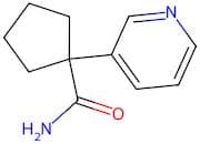1-Pyridin-3-yl-cyclopentanecarboxylic acid amide