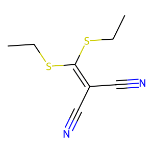 2-(Bis-ethylsulfanyl-methylene)-malononitrile