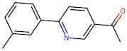 1-[6-(3-Methylphenyl)pyridin-3-yl]ethanone
