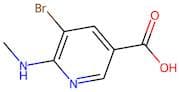 5-Bromo-6-methylamino-nicotinic acid