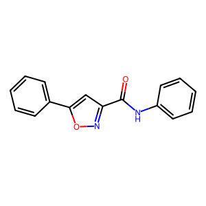 5-Phenyl-isoxazole-3-carboxylic acid phenylamide