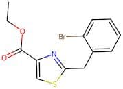 Ethyl 2-(2-bromobenzyl)thiazole-4-carboxylate