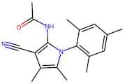 N-[3-Cyano-4,5-dimethyl-1-(2,4,6-trimethyl-phenyl)-1H-pyrrol-2-yl]acetamide