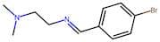 N'-[1-(4-Bromo-phenyl)-meth-(E)-ylidene]-N,N-dimethyl-ethane-1,2-diamine