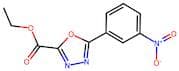 5-(3-Nitro-phenyl)-[1,3,4]oxadiazole-2-carboxylic acid ethyl ester
