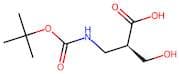 (R)-3-((tert-Butoxycarbonyl)amino)-2-(hydroxymethyl)propanoic acid