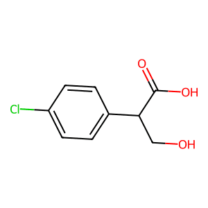 2-(4-Chlorophenyl)-3-hydroxypropanoic acid