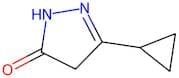 3-Cyclopropyl-2-pyrazolin-5-one