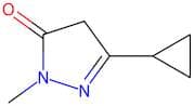 3-Cyclopropyl-1-methyl-2-pyrazolin-5-one