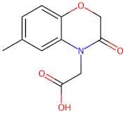 (6-Methyl-3-oxo-2,3-dihydro-4H-1,4-benzoxazin-4-yl)acetic acid
