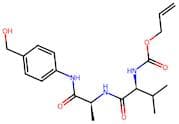 N-(Allyloxycarbonyl)-L-valyl-[4-(hydroxymethyl)phenyl]-L-alaninamide