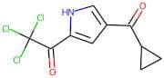4-(Cyclopropylcarbonyl)-2-(trichloroacetyl)-1H-pyrrole
