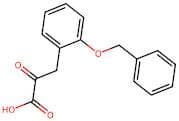 3-[2-(benzyloxy)phenyl]-2-oxopropanoic acid