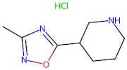 3-(3-Methyl-1,2,4-oxadiazol-5-yl)piperidine hydrochloride