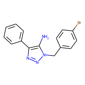 1-(4-Bromobenzyl)-4-phenyl-1H-1,2,3-triazol-5-ylamine