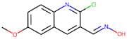 2-Chloro-6-methoxy-3-quinolinecarboxaldehyde oxime