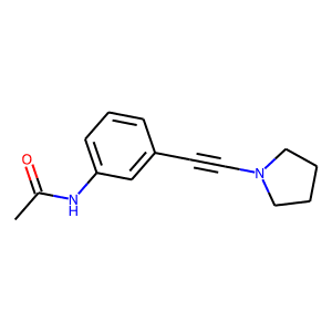 3'-[(Pyrrolidin-1-yl)ethynyl]acetanilide