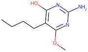 2-Amino-5-(but-1-yl)-4-hydroxy-6-methoxypyrimidine