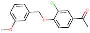 1-(3-Chloro-4-[(3-methoxybenzyl)oxy]phenyl)-1-ethanone
